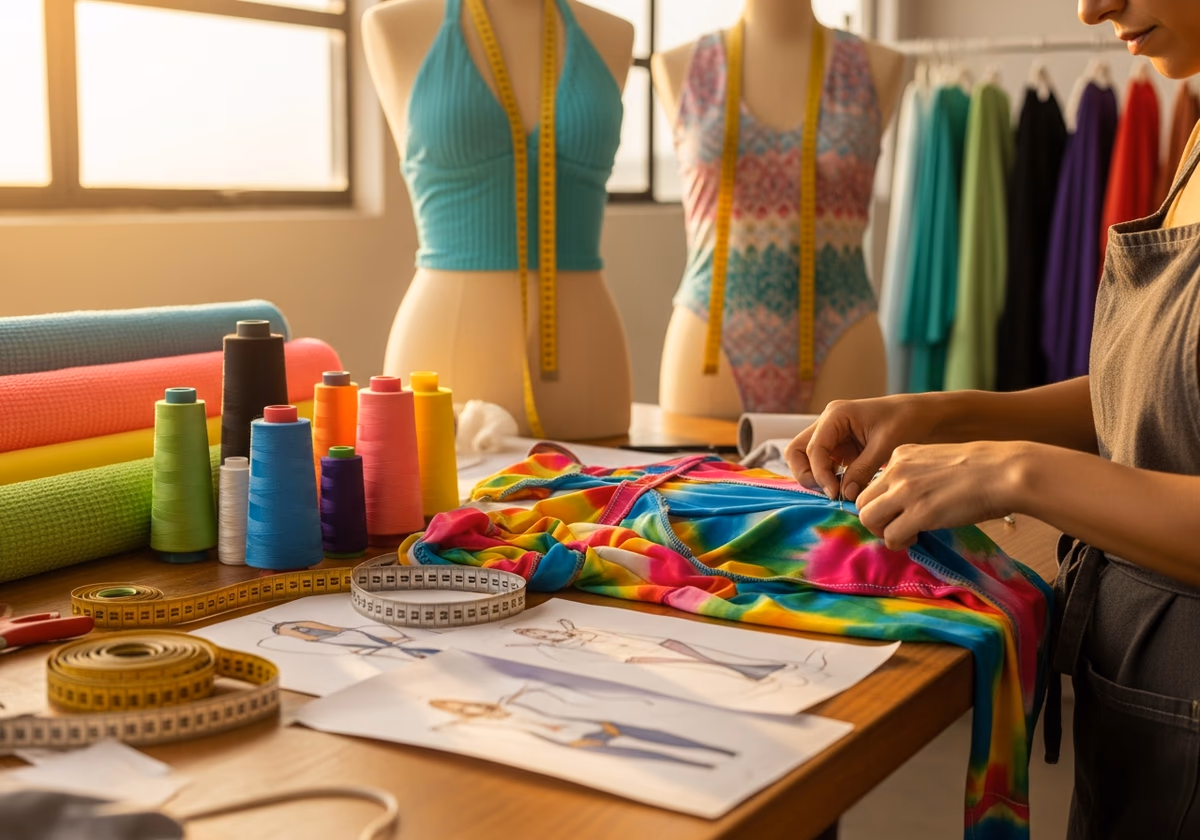 Conhecendo a confecção da Blackfit: como um maiô sai da ideia até sua mão